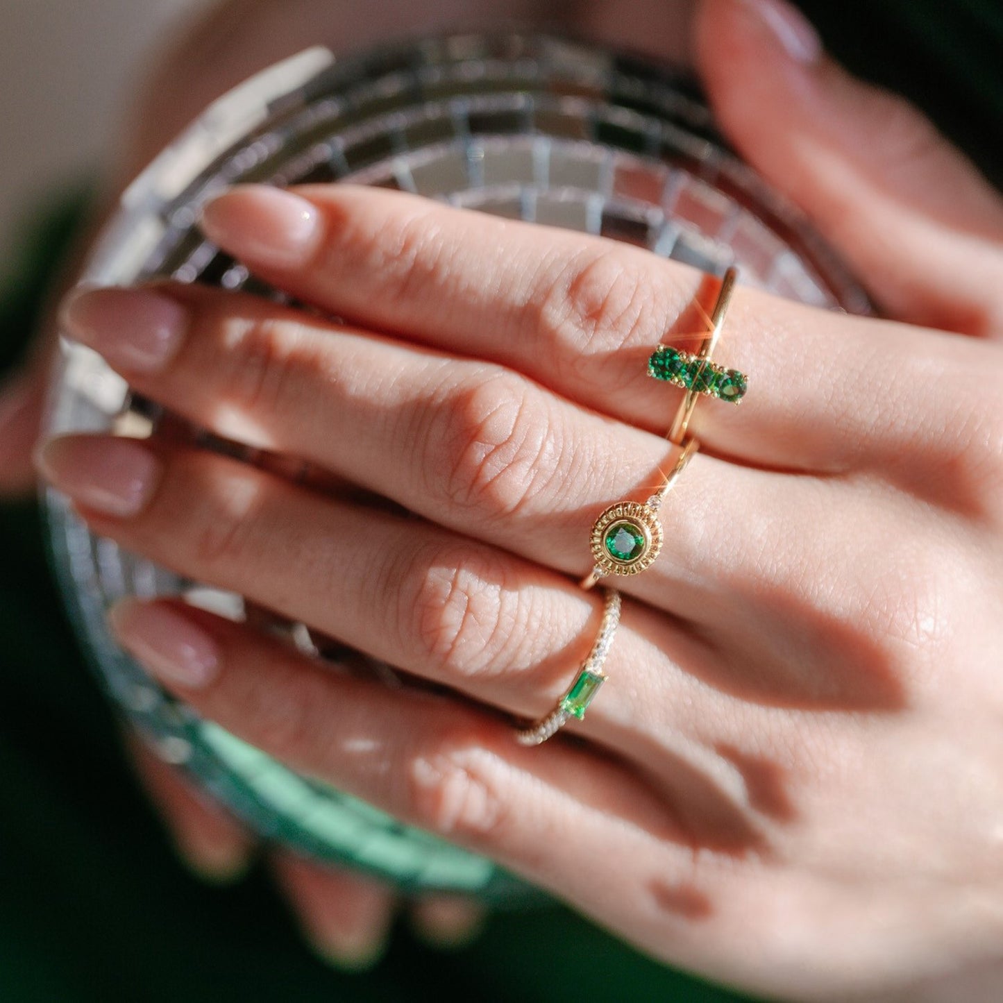 Harper Halo Ring