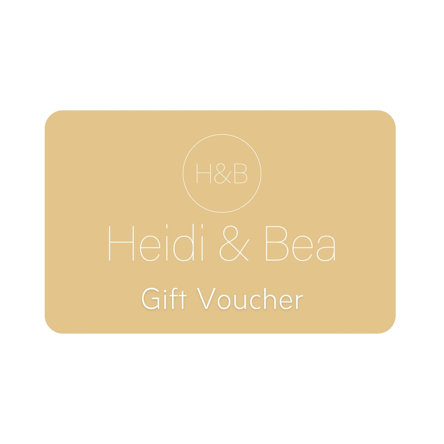 Heidi & Bea digital gift card