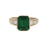 Art Deco 5 Stone Ring 