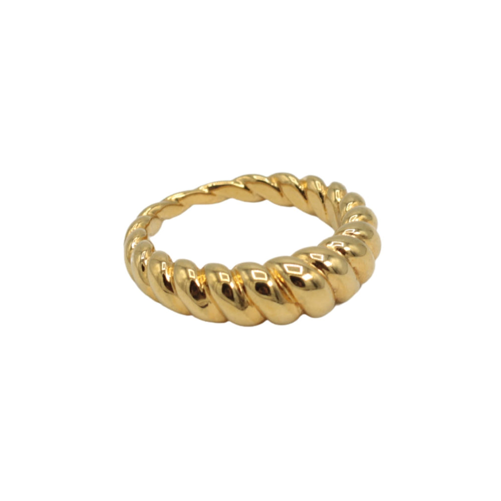 
            
                Load image into Gallery viewer, Vintage Style Croissant Ring Gold
            
        